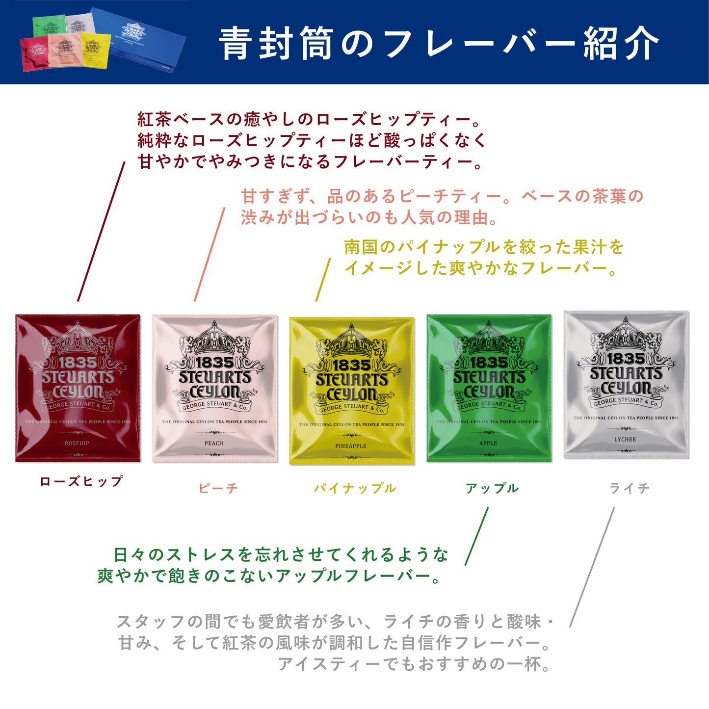 【選べる】お好きな封筒3つ《5種入り封筒×3(ティーバッグ15種)》