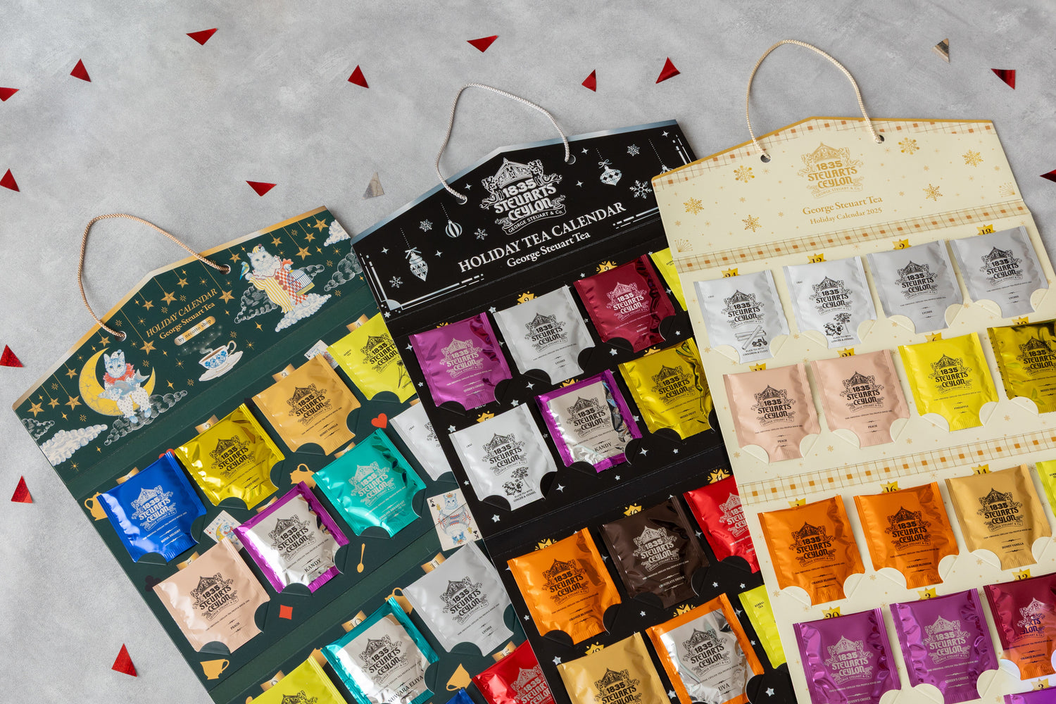 George Steuart Tea 紅茶のアドベントカレンダー (ホリデーカレンダー2025)