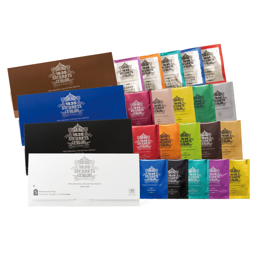 食糧補充　英語　4枚セット お試しセット(封筒4種) – ジョージスチュアートティ 公式オンライン