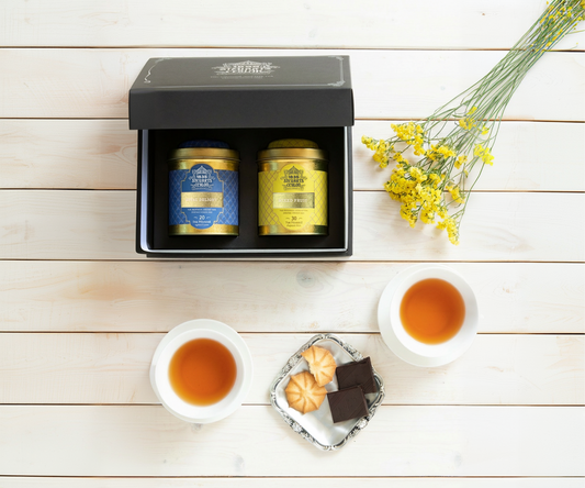 メタル缶 化粧箱入りセット ロイヤルディライト×ミックスフルーツ