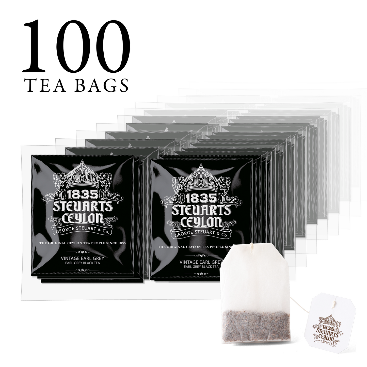 ヴィンテージアールグレイ【100袋30%オフ】ティーバッグセット